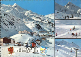 72498702 Obergurgl Soelden Tirol Panorama Skipisten Sessellift Obergurgl - Autres & Non Classés