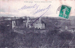 03 - Allier - AUDES -  Ruines Du Chateau De La Crete - Autres & Non Classés
