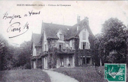 03 - Allier -  POUZY MESANGY - Chateau De Champroux - Other & Unclassified