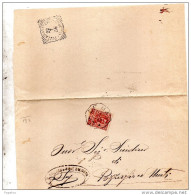 1906   LETTERA CON ANNULLO  OTTAGONALE Ca' De' MARI CREMONA - Poststempel