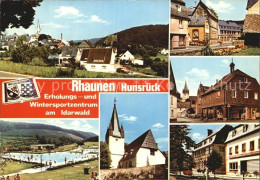 72498449 Rhaunen Hunsrueck Kirche Schwimmbad  Rhaunen - Other & Unclassified