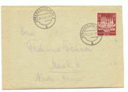 DL/49 Deutschland   Umschlag 1944 - Storia Postale
