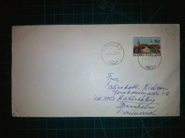 FINLANDE (SUOMI), ENveloppe Circulée Au Poste De Cloche D'Uusikaarlepyy - Nykarleby. Cachet De La Poste à Kouvola 2. Ann - Used Stamps