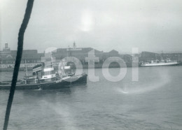 60S REAL ORIGINAL PHOTO FOTO SHIP TUGBOAT TUG SUN XXI THAMES RIVER ENGLAND UK REBOCADOR BATEAU AT447 - Barche