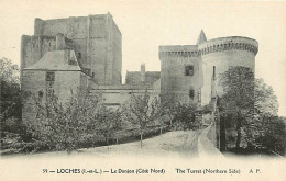 37 - Loches - Le Château - Le Donjon (Côté Nord) - Carte Neuve - CPA - Voir Scans Recto-Verso - Loches