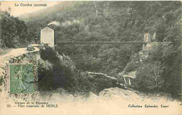 19 - Corrèze - Gorges De La Maronne - Pont Suspendu De Merle - CPA - Voir Scans Recto-Verso - Other & Unclassified