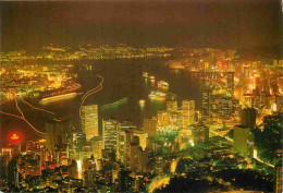 Hong Kong - The Victoria Bay By Night - CPM - Carte Neuve - Voir Scans Recto-Verso - Cina (Hong Kong)