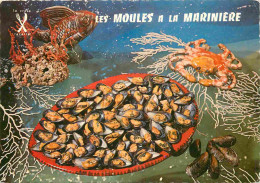 Recettes De Cuisine - Moules Marinière - Gastronomie - CPM - Voir Scans Recto-Verso - Ricette Di Cucina