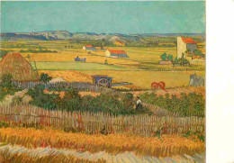 Art - Peinture - Vincent Van Gogh - La Moisson - De Oogst - Arles 1888 - Van Gogh Nnuseum Amsterdann - CPM - Voir Scans  - Peintures & Tableaux