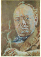 Art - Peinture - Walter Stickert - Sir Winston Churchill - Portrait - CPM - Voir Scans Recto-Verso - Paintings