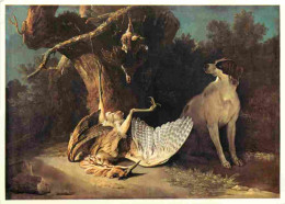 Art - Peinture - Jean Baptiste Oudry - Chien Montant La Garde Auprès D'un Butor Et D'une Perdrix - Musée Du Louvre De Pa - Pittura & Quadri