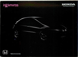 Automobiles - Carte Publicitaire - Honda Civic - Carte Neuve - CPM - Voir Scans Recto-Verso - PKW