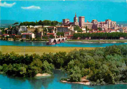 84 - Avignon - Le Pont Saint Bénézet - Le Palais Des Papes - CPM - Voir Scans Recto-Verso - Avignon