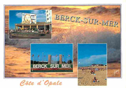 62 - Berck Sur Mer - Multivues - Plage - Flamme Postale - CPM - Voir Scans Recto-Verso - Berck