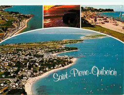 56 - Presqu'Ile De Quiberon - Saint Pierre De Quiberon - Multivues - Plages - Carte Neuve - CPM - Voir Scans Recto-Verso - Quiberon