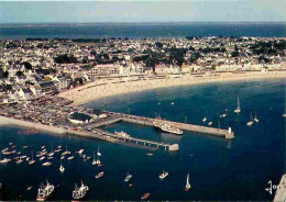 56 - Presqu'Ile De Quiberon - Port Maria - La Plage Et Le Port D'embarquement Pour Les Iles - Vue Aérienne - Carte Neuve - Quiberon