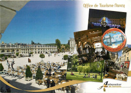 54 - Nancy - Multivues - Carte De L'Office De Tourisme - Carte Neuve - CPM - Voir Scans Recto-Verso - Nancy