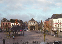 Belgique - Philippeville - Les Halles (au Centre) Et L'édicule (à Gauche) Au-dessus De L'ancien Puits - Carte Neuve - CP - Philippeville