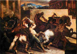 Art - Peinture - Théodore Géricault - Course De Chevaux Libres à Rome - Carte Neuve - CPM - Voir Scans Recto-Verso - Paintings