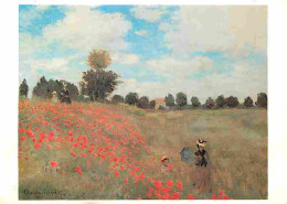 Art - Peinture - Claude Monet - Coquelicots - CPM - Voir Scans Recto-Verso - Pittura & Quadri