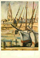Art - Peinture - Othon Friesz - Le Port De Saint Malo - CPM - Voir Scans Recto-Verso - Pittura & Quadri