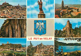 43 - Le Puy En Velay - Multivues - Blasons - Flamme Postale - CPM - Voir Scans Recto-Verso - Le Puy En Velay