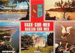 17 - Vaux Sur Mer - Nauzau Sur Mer - Multivues - Blasons - CPM - Voir Scans Recto-Verso - Vaux-sur-Mer