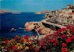 13 - Marseille - Promenade De La Corniche - Automobiles - CPM - Voir Scans Recto-Verso - Endoume, Roucas, Corniche, Stranden
