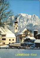 72497810 Lermoos Tirol Kirchenpartie Lermoos - Autres & Non Classés