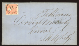 HUNGARY KASSA 1860. Nice Letter With Contetnt To Sátoraljaújhely - ...-1867 Prephilately