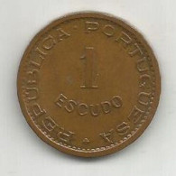 TIMOR PORTUGAL 1$00 ESCUDO 1970 - Timor