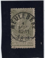 Belgie Nr 59 Meulebeke - 1893-1900 Schmaler Bart