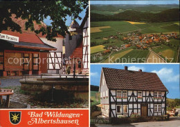 72497489 Bad Wildungen Albertshausen Gaststaette Zum Paradies Luftbild Albertsha - Bad Wildungen