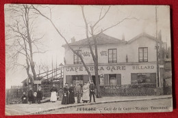 CPA - Puteaux - Café De La Gare - Maison Thivierge - Puteaux