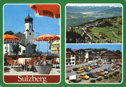 72497406 Sulzberg Vorarlberg Kirche Luftbild Stadtansicht Sulzberg - Otros & Sin Clasificación