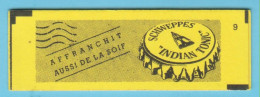 J.P.S. 01/24 - N°06 - France - Carnet De 10 TP Schweppes Fermé - N° 2614 C 4 - Livraison Offerte - Modern : 1959-...