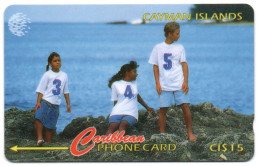 Cayman Islands - Children On Rock - 131CCIF - Kaaimaneilanden