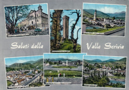 CARTOLINA  C16 VALLE SCRIVIA,GENOVA,LIGURIA-ISOLA DEL CANTONE-PANORAMA-SERRAVALLE SCRIVIA-AUTOSTRADA-VIAGGIATA 1969 - Genova (Genoa)