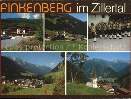 72497155 Finkenberg Tirol Kirche Musikkapelle Panorama Finkenberg - Sonstige & Ohne Zuordnung