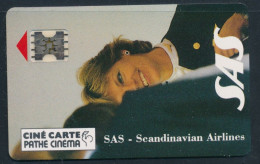 Cinécarte Pathé - SAS Scandinavia Airlines - Bioscoopkaarten