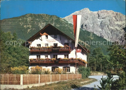 72496989 Barwies Gasthaus Pension Schwimmbad Fahne Mieminger Gebirge Mieming - Altri & Non Classificati