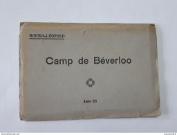 Militaria - Carnet De 9 Cartes Postales Du Camp De Beverloo - Bourg Leopold - Leopoldsburg ... Lot110 . - Caserme