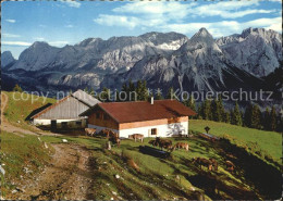 72496865 Lermoos Tirol Duftalm Kuehe Almvieh Mieminger Gebirge Lermoos - Autres & Non Classés