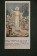 Image Religieuse Christ Dans Un Cimetière - Graveyard Holy Card - Devotieprenten