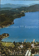 72496827 Klagenfurt Woerthersee Strandbad Camping Sommerfrische Fliegeraufnahme  - Autres & Non Classés