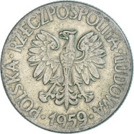 Monnaie, Pologne, 10 Zlotych, 1959, Warsaw, TB+, Cupro-nickel, KM:50 - Polonia