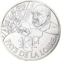 France, 10 Euro, 2012, Pays De La Loire, SPL, Argent - Frankreich