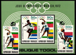 Togo 1066-1067 Und Block 90 Postfrisch Fußball #KO225 - Togo (1960-...)