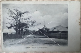 CONGO BELGE BELGISCH KONGO BOMA Quai Du Commerce CP PK Postée En 1910 - Belgisch-Kongo