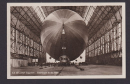 Zeppelin Ansichtskarte LZ 127 Einbringen In Die Halle Friedrichshaven Heidenheim - Dirigeables